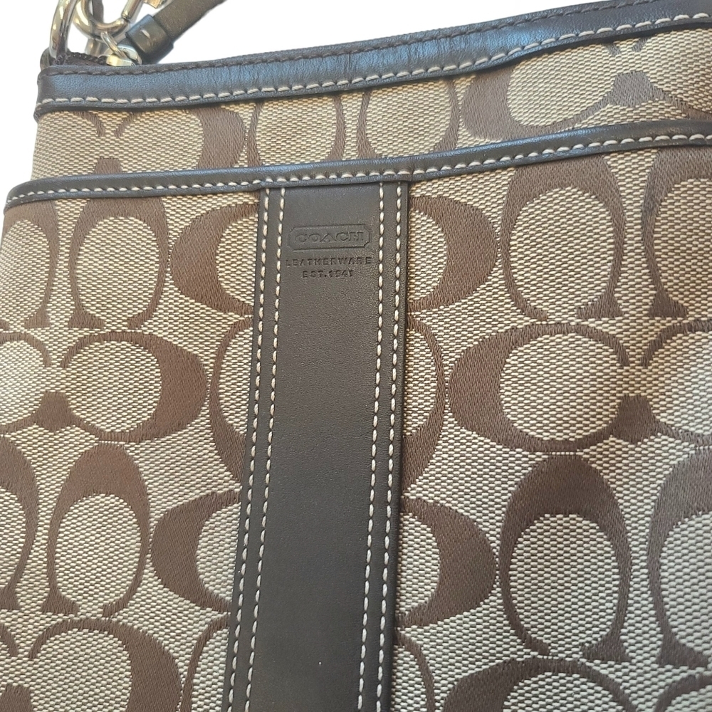 Coach Women's Signature Swingpack Crossbody Messenger Bag B0768-F06016 - Picture 7 of 9